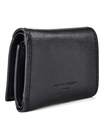 LIEBESKIND BERLIN Capri Geldbörse RFID Schutz Leder 13.5 cm in black
