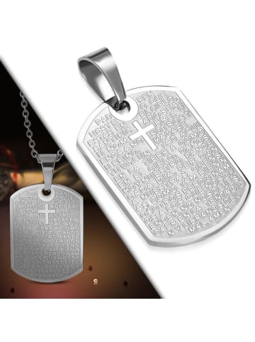 Bungsa DogTag in Silber