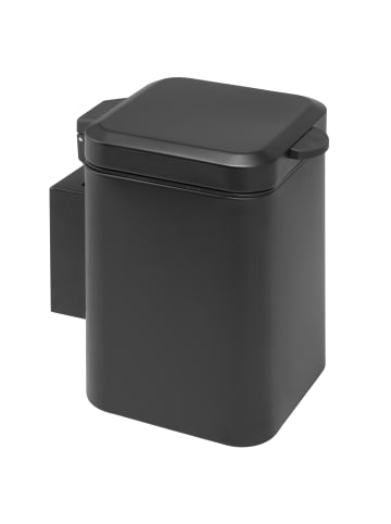 bremermann Wand-Kosmetikeimer 3 Liter schwarz
