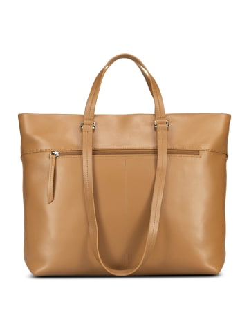 Jost Arva Schultertasche Leder 36 cm toffee