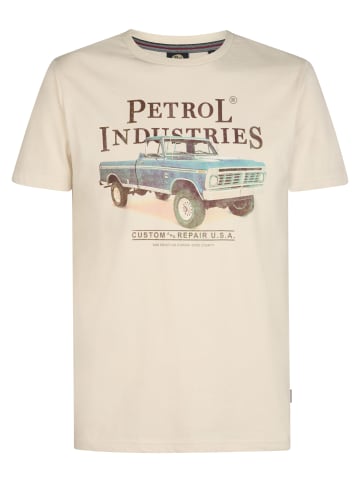 Petrol Industries T-Shirt mit Fotoprint Cometa in Weiß