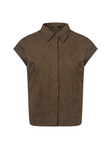 OPUS Bluse Falme in khaki