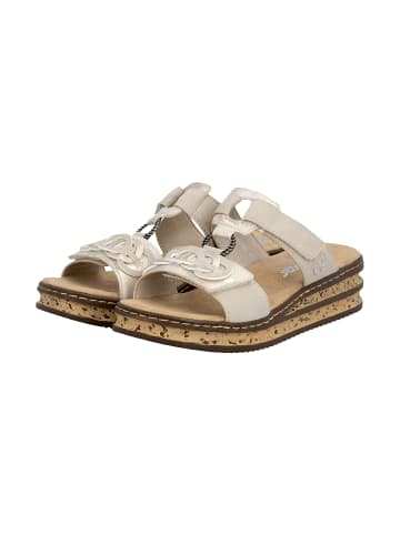 rieker Flache Sandalen zum Reinschlüpfen Beige