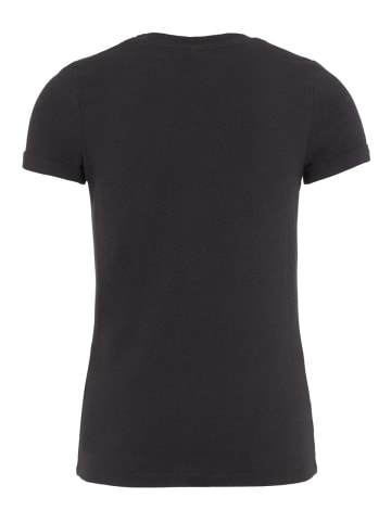 name it Mädchen Sweatshirt kurzärmelig in Schwarz