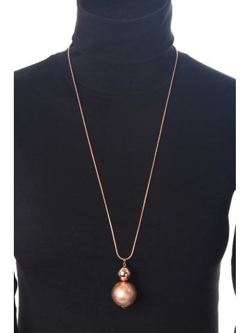 collezione alessandro Lange Kette " Grete " in rosegoldfarben