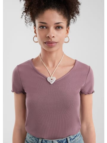 QS T-Shirt in 4438_altrosa