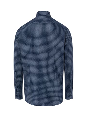 Finshley & Harding Businesshemd in marine