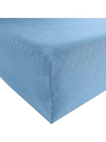 Estella Single-Jersey Spannbettlaken in hellblau