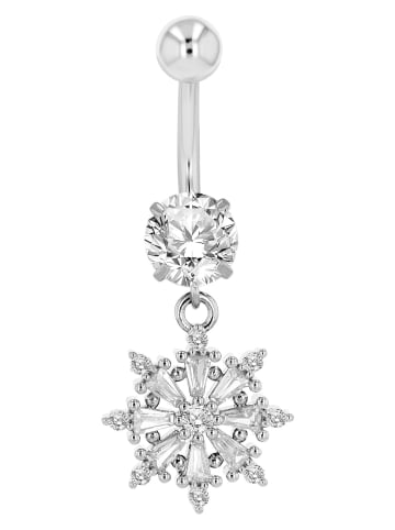 Adeliás Damen Piercing aus Edelstahl in silber