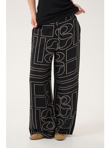 My Essential Wardrobe Casual Hose KellyMW Loose fit in Black AOP