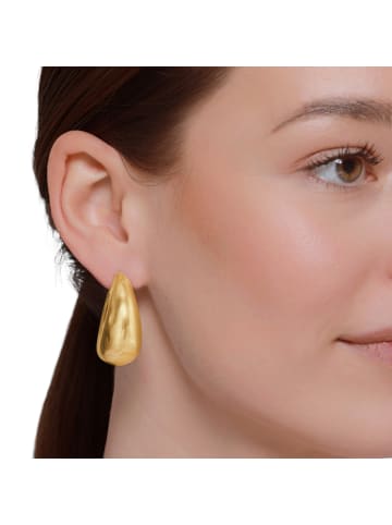 Steel_Art Ohrstecker Frauen Naima goldfarben in goldfarben