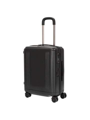 Zero Halliburton Edge Light Carry-On - 4-Rollen-Trolley 55.9 cm (sage) in schwarz