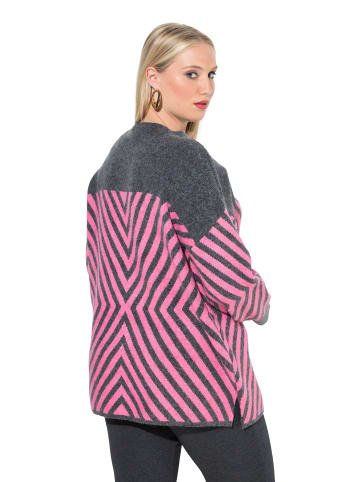 Ulla Popken Pullover in flamingo