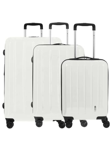 Check.In London 2.0 Trolley-Set 3tlg. (orange) in weiss