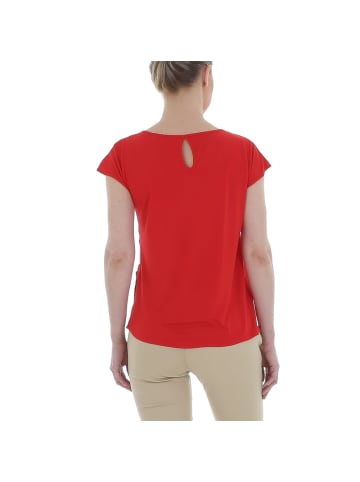 Ital-Design Bluse in Rot