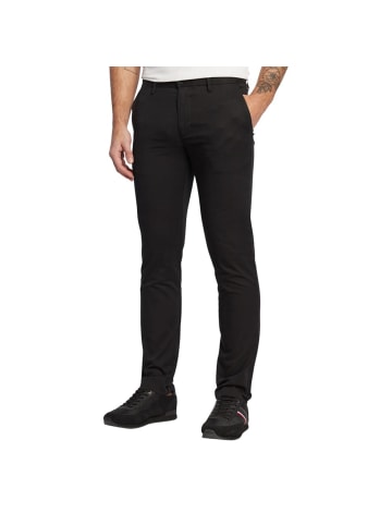 Schwarz Recycelte Baumwolle Skinny-Hose