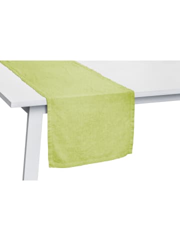 Pichler Tischläufer Liska 50x150 cm in limone