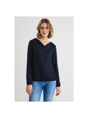 Street One Langarmshirt in deep blue