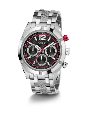 Guess Analoguhr für Herren in silber