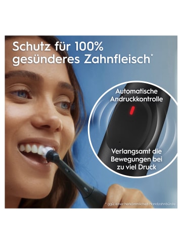 Oral-B Elektrische Zahnbürste "iO Series 2 + 2. Handstück" in Schwarz/Grün