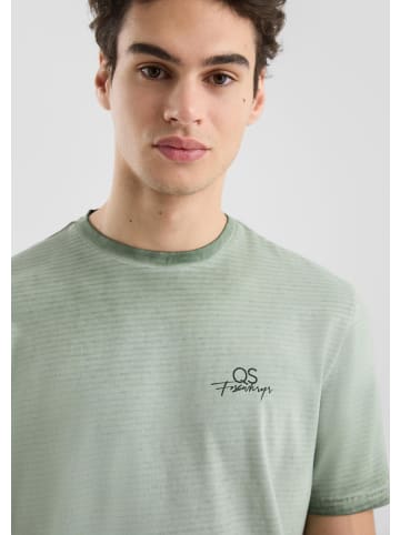 QS T-Shirt in 7928_olivgrün