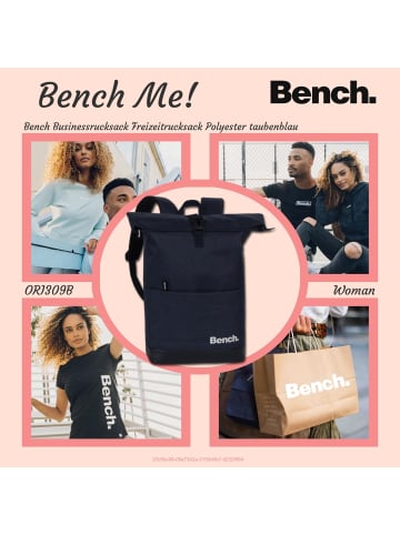 Bench Polyester Businessrucksack, Freizeitrucksack Bench blau, dunkelblau ca. 30cm