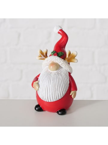 Boltze Weihnachtsfigur LUMPI in Rot, (B) 7 x (H) 10,5 x (L) 6 cm