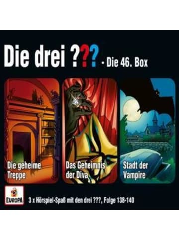 Sony Music Entertainment Die drei ??? - 3er Box 46 (Folgen 138, 139, 140)