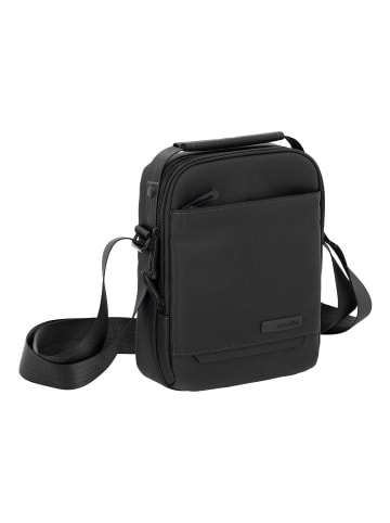 travelite Workfloow Mini Bag Umhängetasche 17 cm schwarz