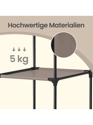 SONGMICS Kleiderschrank Rylan in Taupe - (B)45 x (H)175 x (T)150 cm