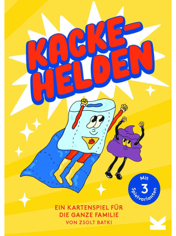 Laurence King Verlag Kackehelden | Ein Kartenspiel für die ganze Familie