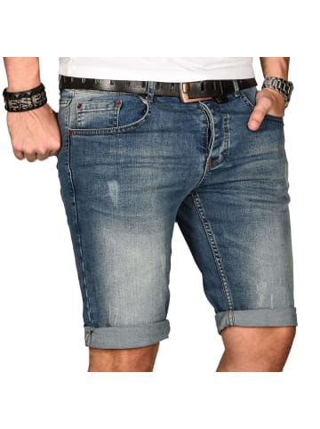 Alessandro Salvarini Salvarini-Shorts-Multi1 in Dunkelblau