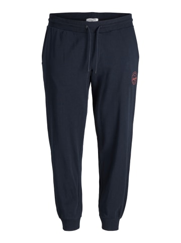 Jack & Jones Jogginghose JPSTGORDON Sweat Trainingshose Plus Size Übergröße in Blau