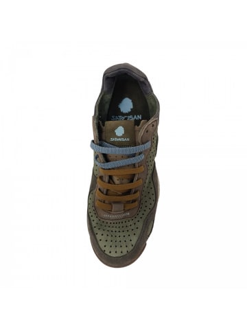 Satorisan Sneaker Chacrona Laser in Grün