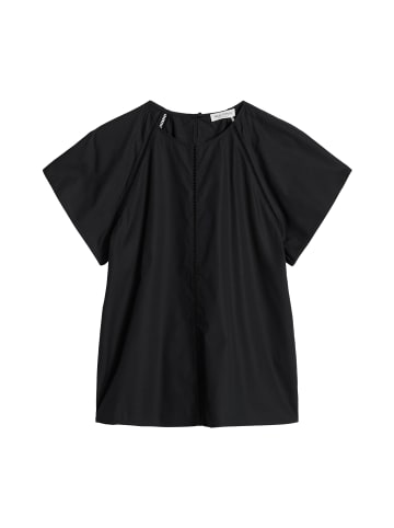 Marc O'Polo Kurzarm-Bluse regular in Schwarz