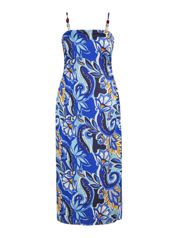 IZIA Damen Kleid in Blau Mehrfarbig