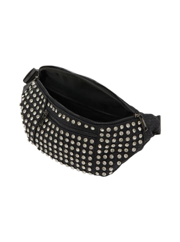 myMo ROCKS Women Belt Bag/Fanny Bag in Black