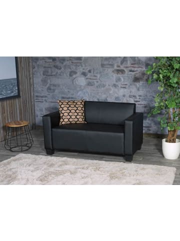 MCW 2er Sofa Moncalieri, Schwarz