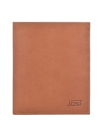 Jost Futura Geldbörse Leder 12,5 cm in cognac