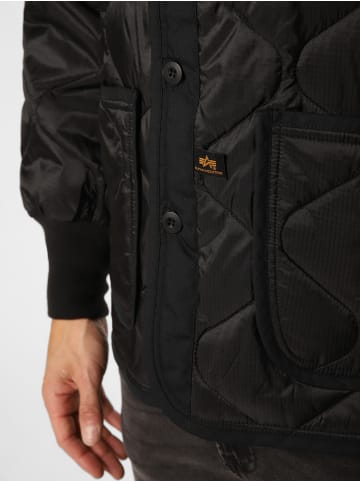 Alpha Industries Steppjacke in schwarz