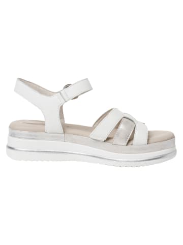 Tamaris COMFORT Sandale in WHITE/SILVER