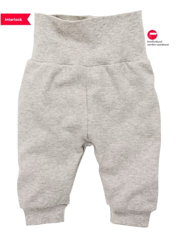 Schnizler Baby-Pumphose Interlock in Grau/Melange