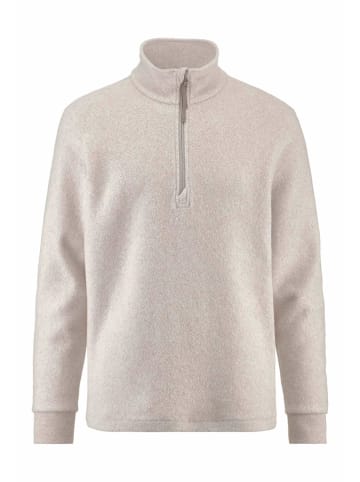 Hessnatur Fleece Troyer Relaxed in düne