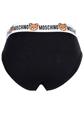 Moschino Slip 2er Pack in Schwarz