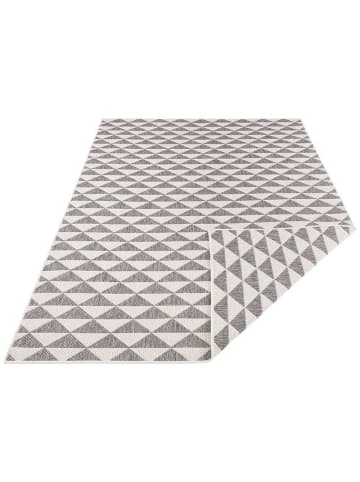 NORTHRUGS In- & Outdoor Wendeteppich Tahiti Grau Creme