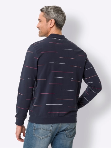 Sieh an! Sweatshirt in marine-bedruckt