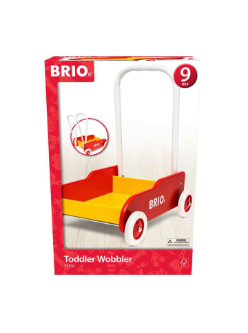 Brio Aktionsspiel Lauflernwagen, rot/gelb 9-12 Monate in bunt