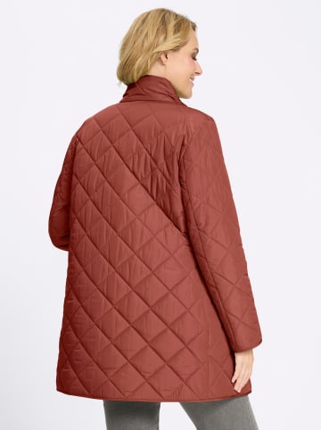 Sieh an! Longjacke in rotbraun