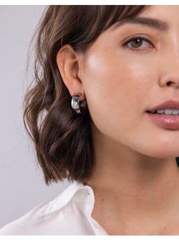 PURELEI Creolen Glowing in Silver