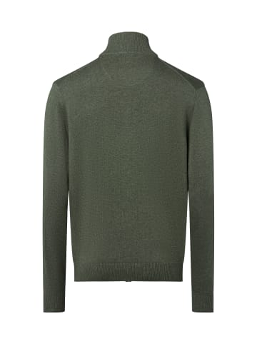 Nils Sundström Strickjacke in oliv - 0005
